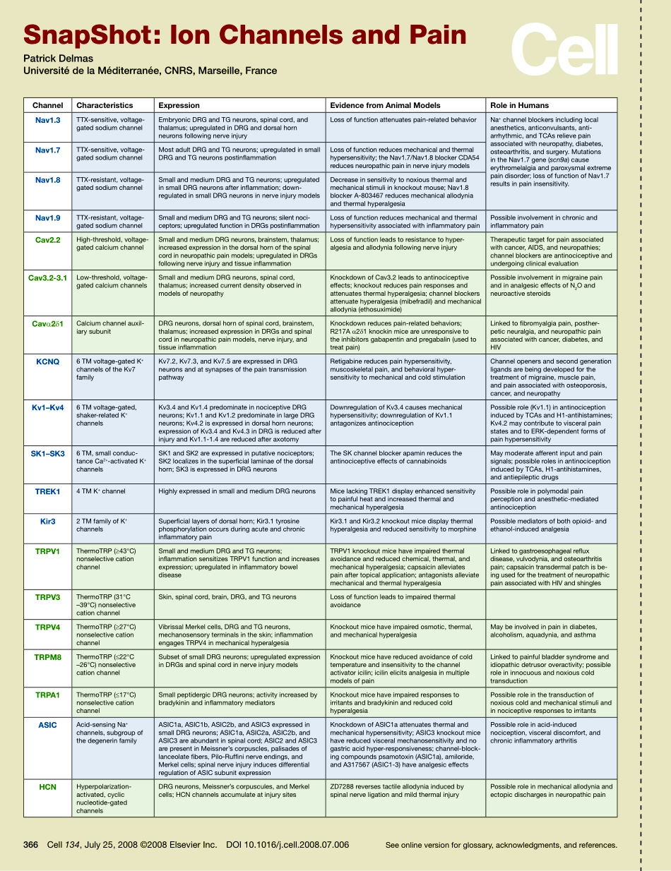 Ion Channels and Pain.PDF_第1页