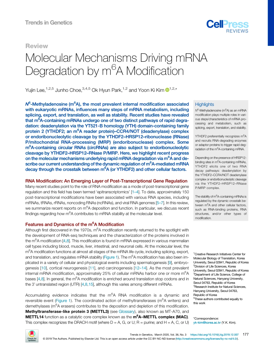 Molecular Mechanisms Driving mRNA Degradation.pdf_第1页