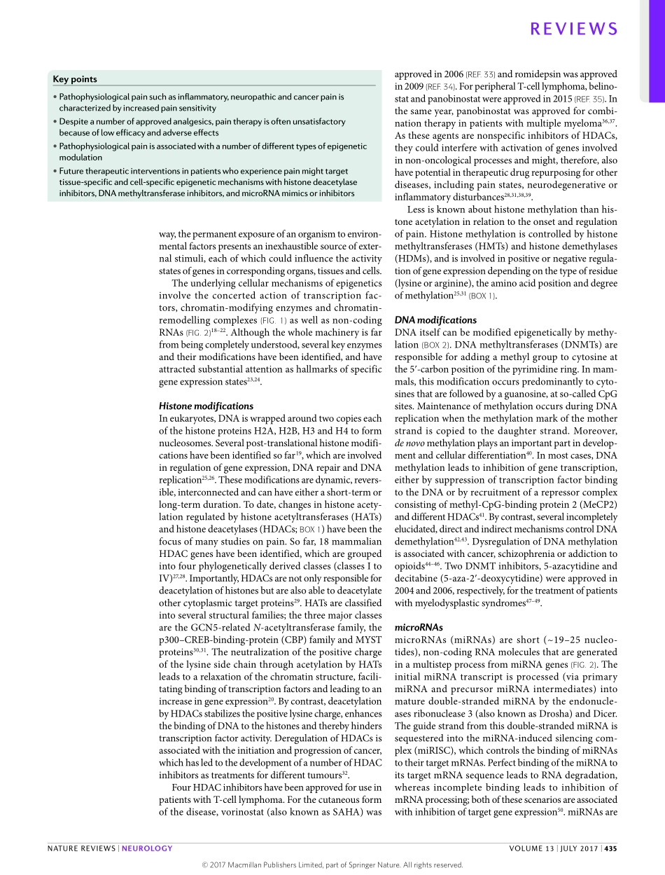 Niederberger-2017-Drugging the pain epigenome.pdf_第2页