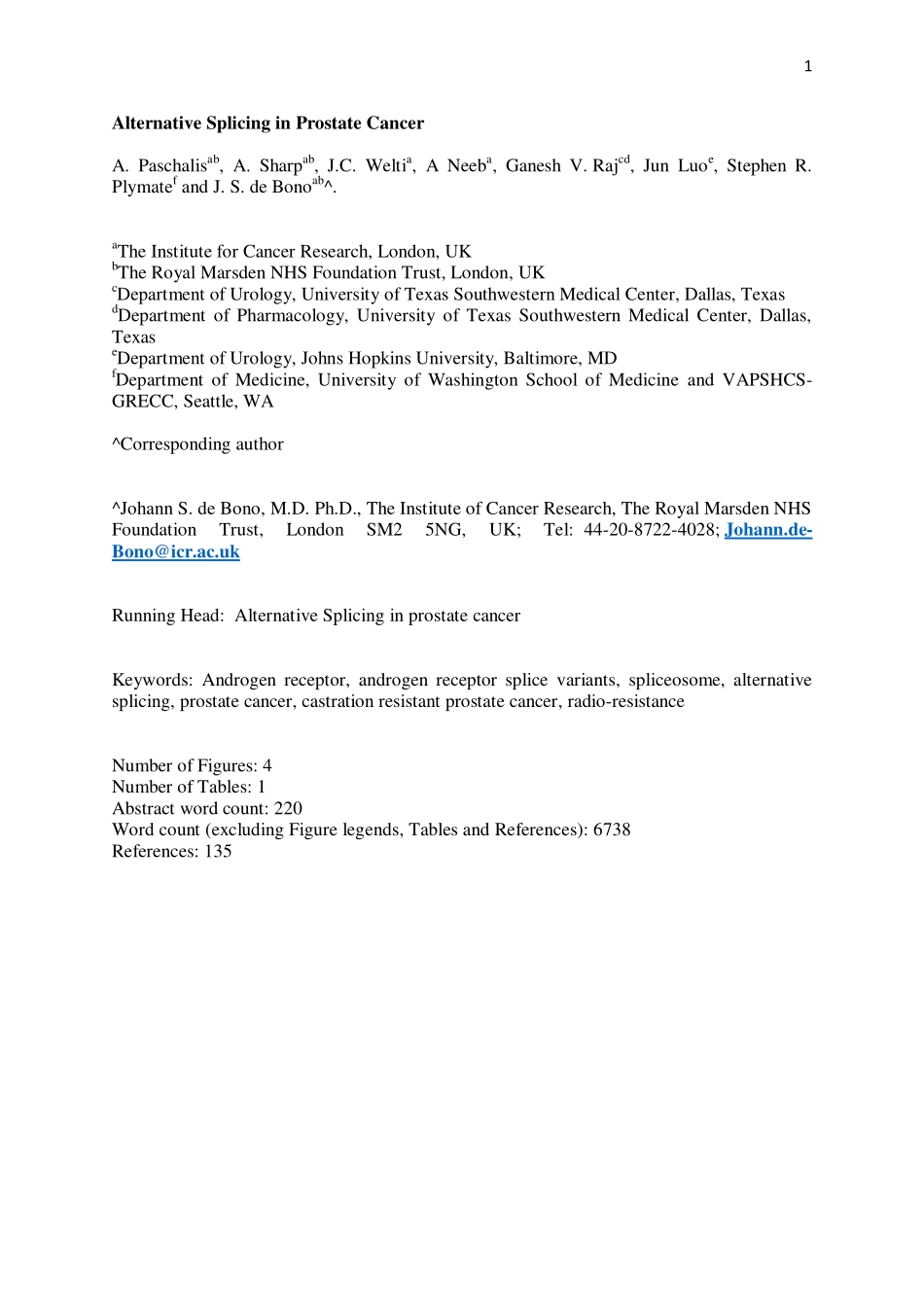 Alternative Splicing in Prostate Cancer .pdf_第1页
