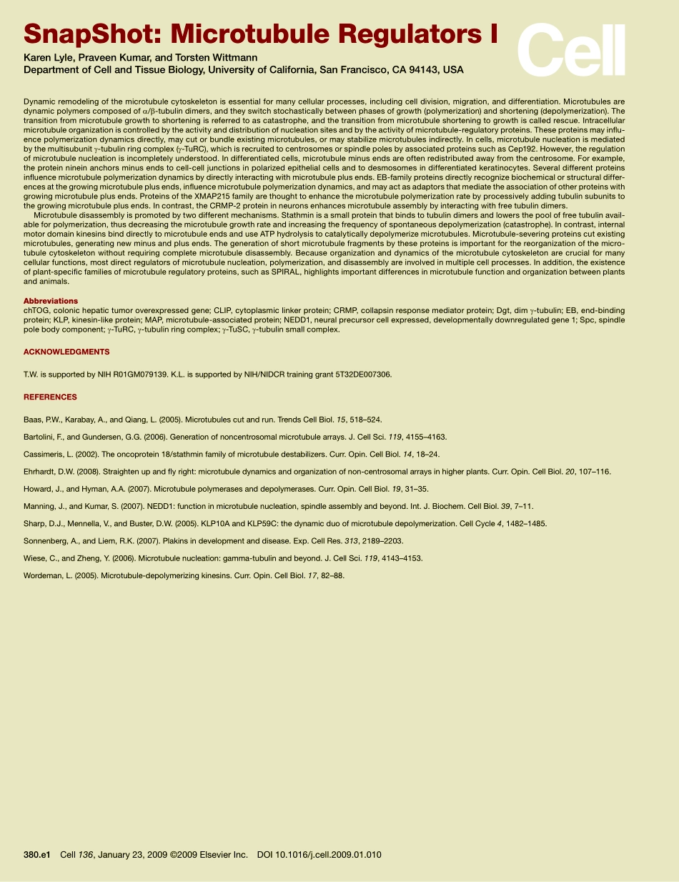 Microtubule Regulators I.PDF_第2页
