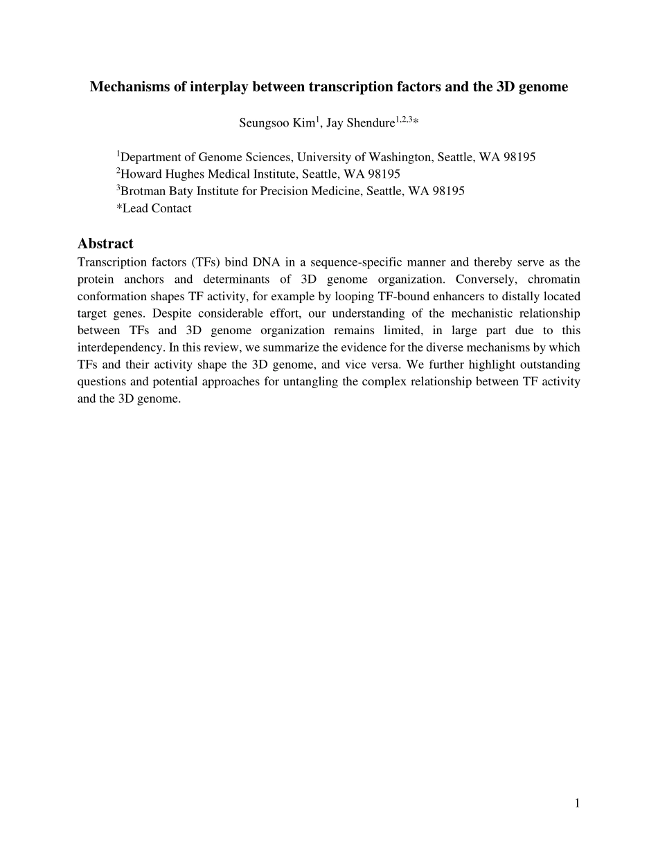 Mechanisms of interplay between transcription.pdf_第1页