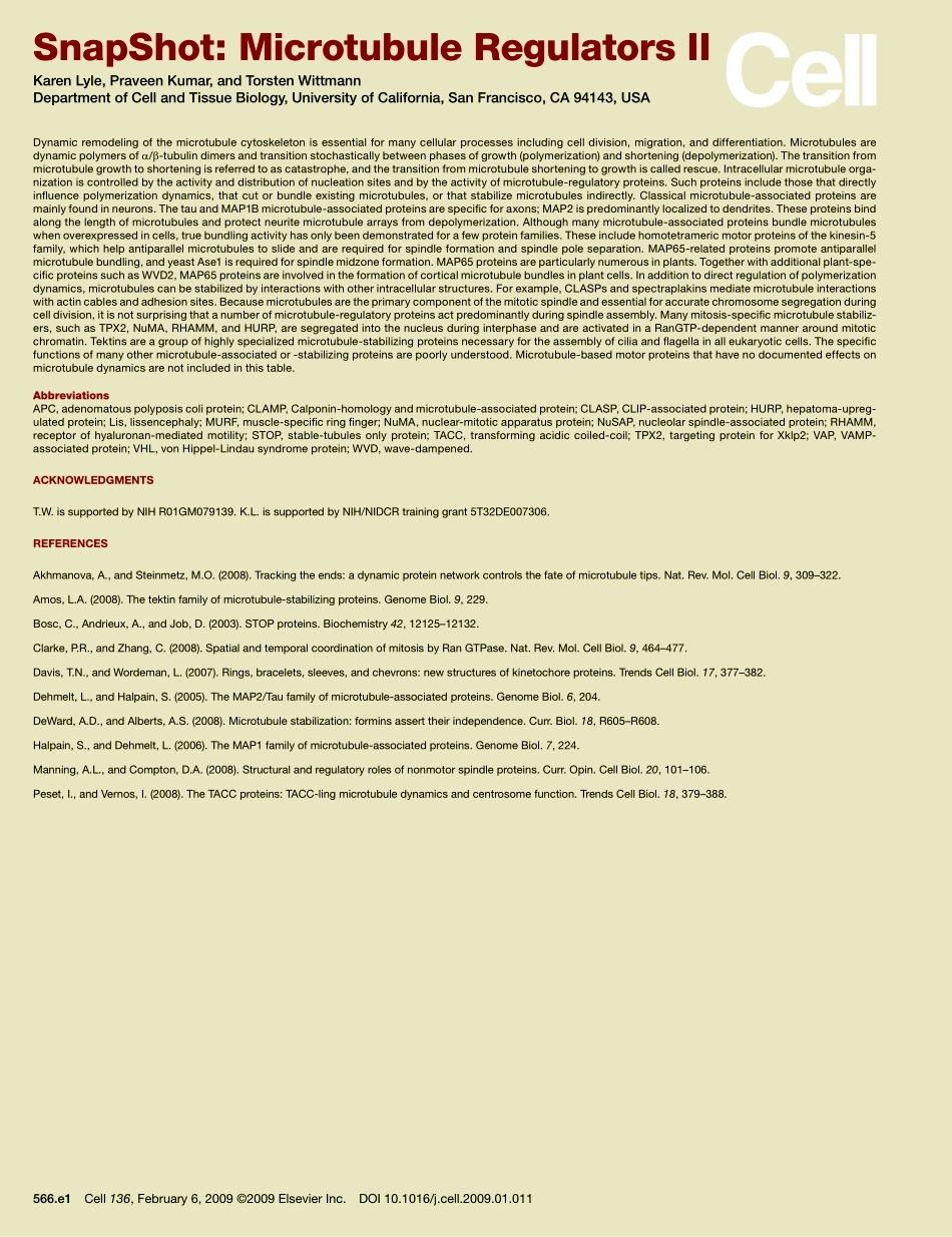 Microtubule Regulators II.PDF_第2页