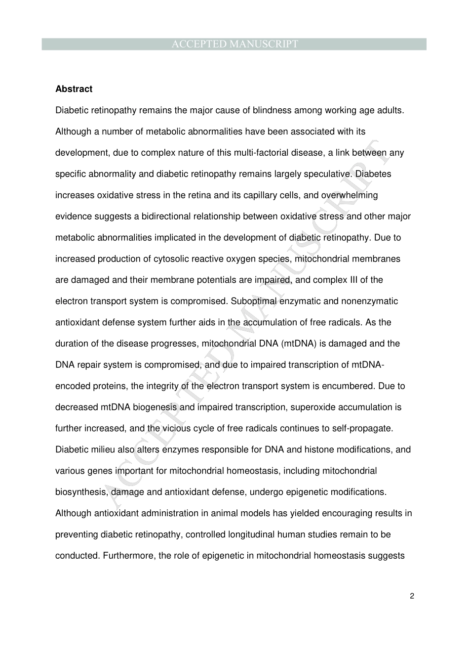 Oxidative Stress and Epigenetic Modifications in the Pathogenesis of Diabetic Retinopathy.pdf_第3页