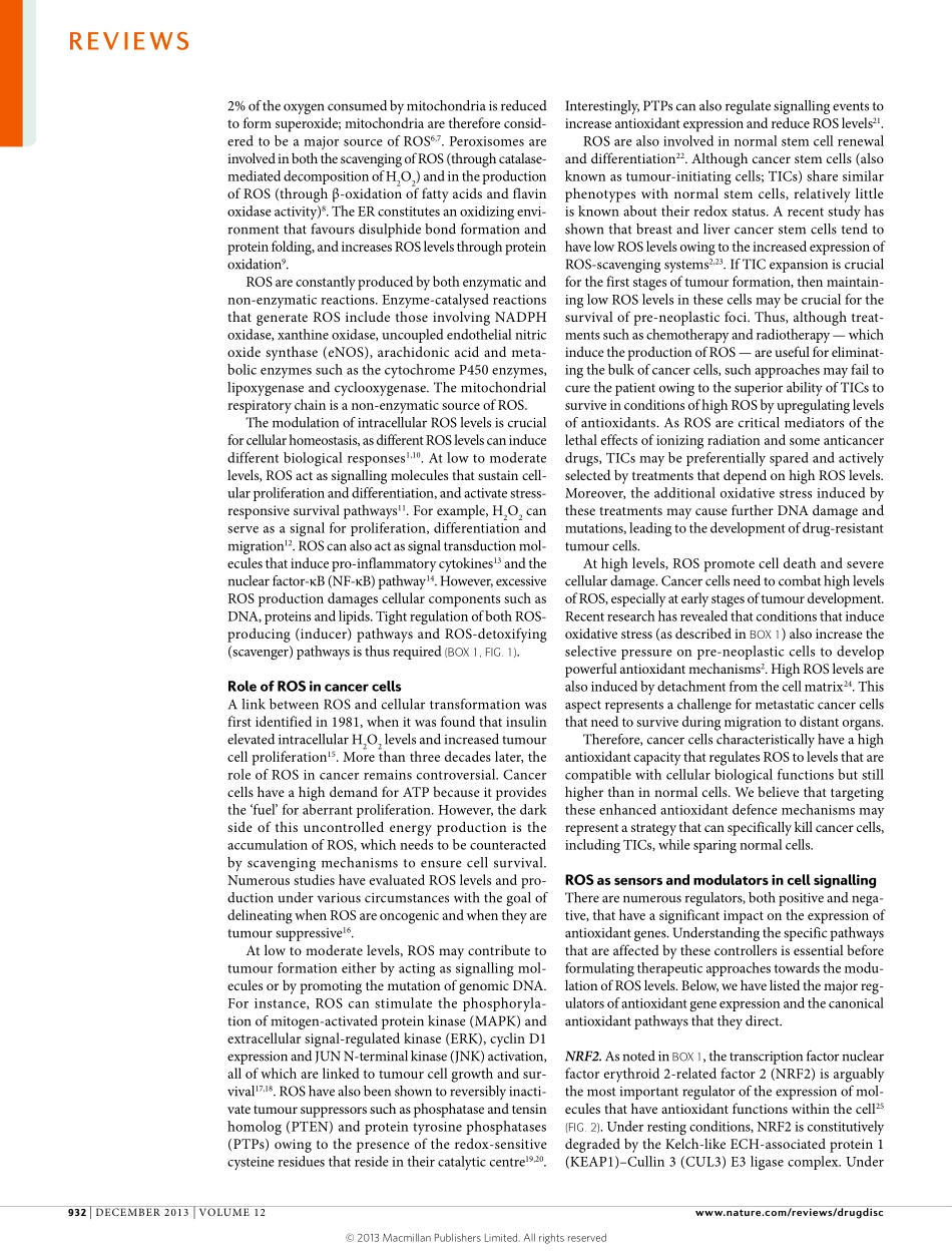 Modulation of oxidative stress as an anticancer strategy.pdf_第2页