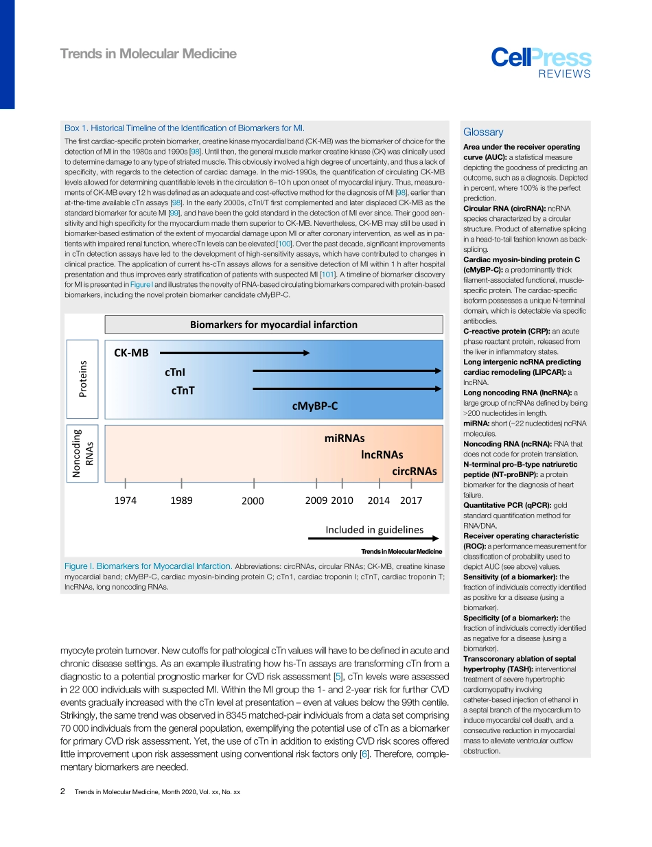 Noncoding RNAs versus Protein Biomarkers in Ca.pdf_第2页