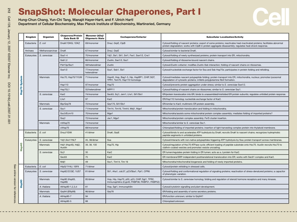 Molecular Chaperones, Part I.PDF_第1页
