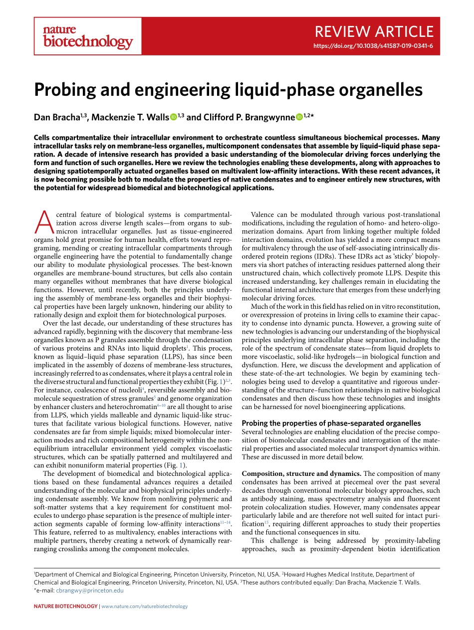 Probing and engineering liquid-phase organelle.pdf_第1页