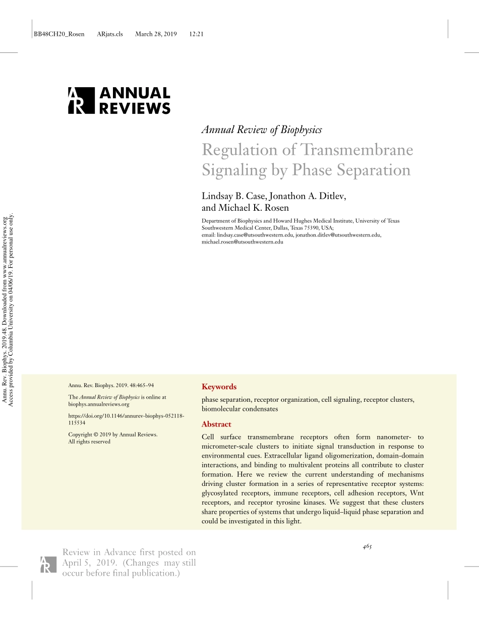 Regulation of Transmembrane Signaling by Phase.pdf_第1页