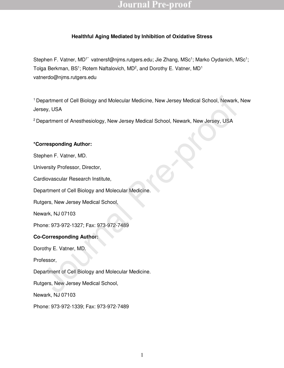 Healthful Aging Mediated by Inhibition of Oxid.pdf_第2页