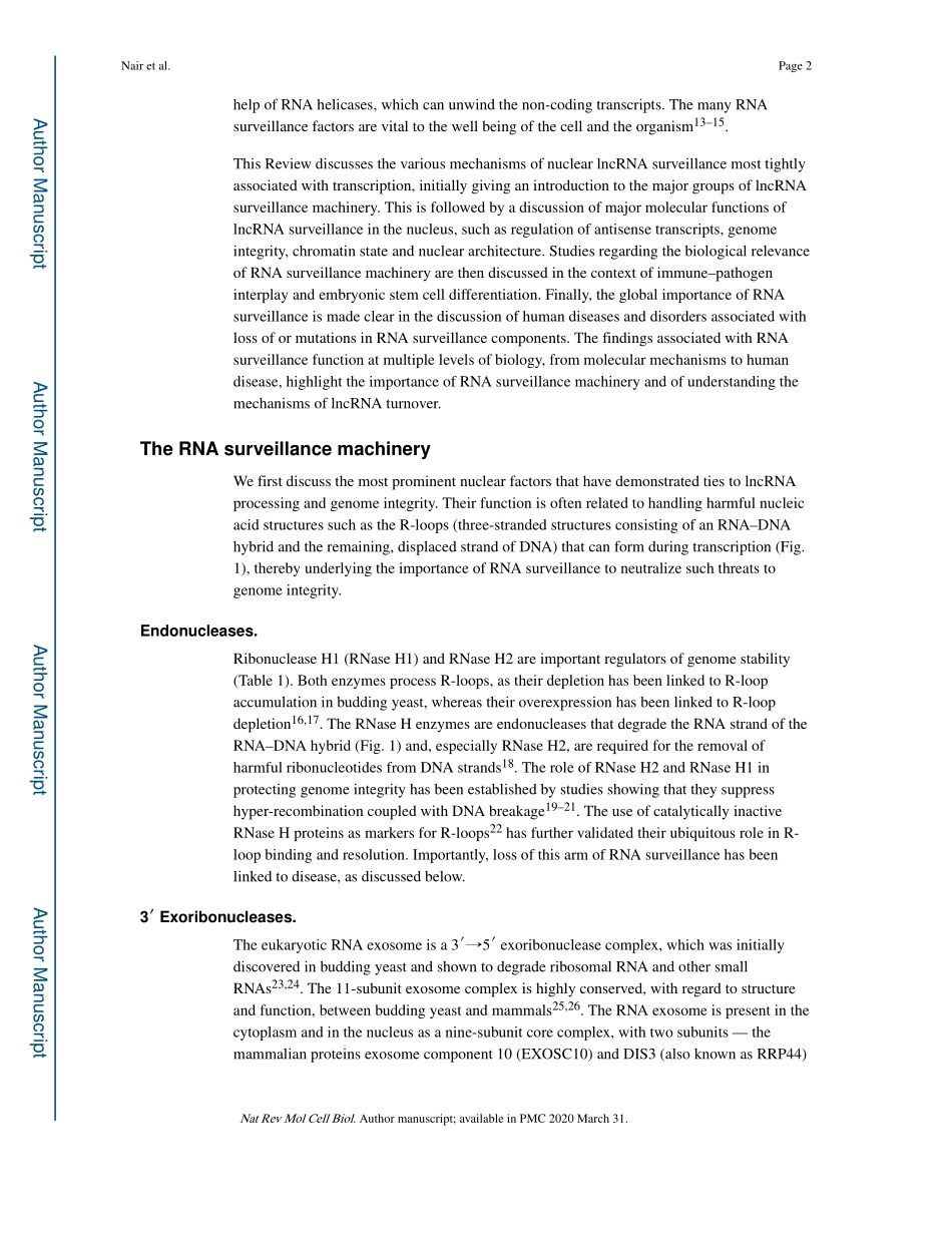 Regulation of long non-coding RNAs and genome.pdf_第2页