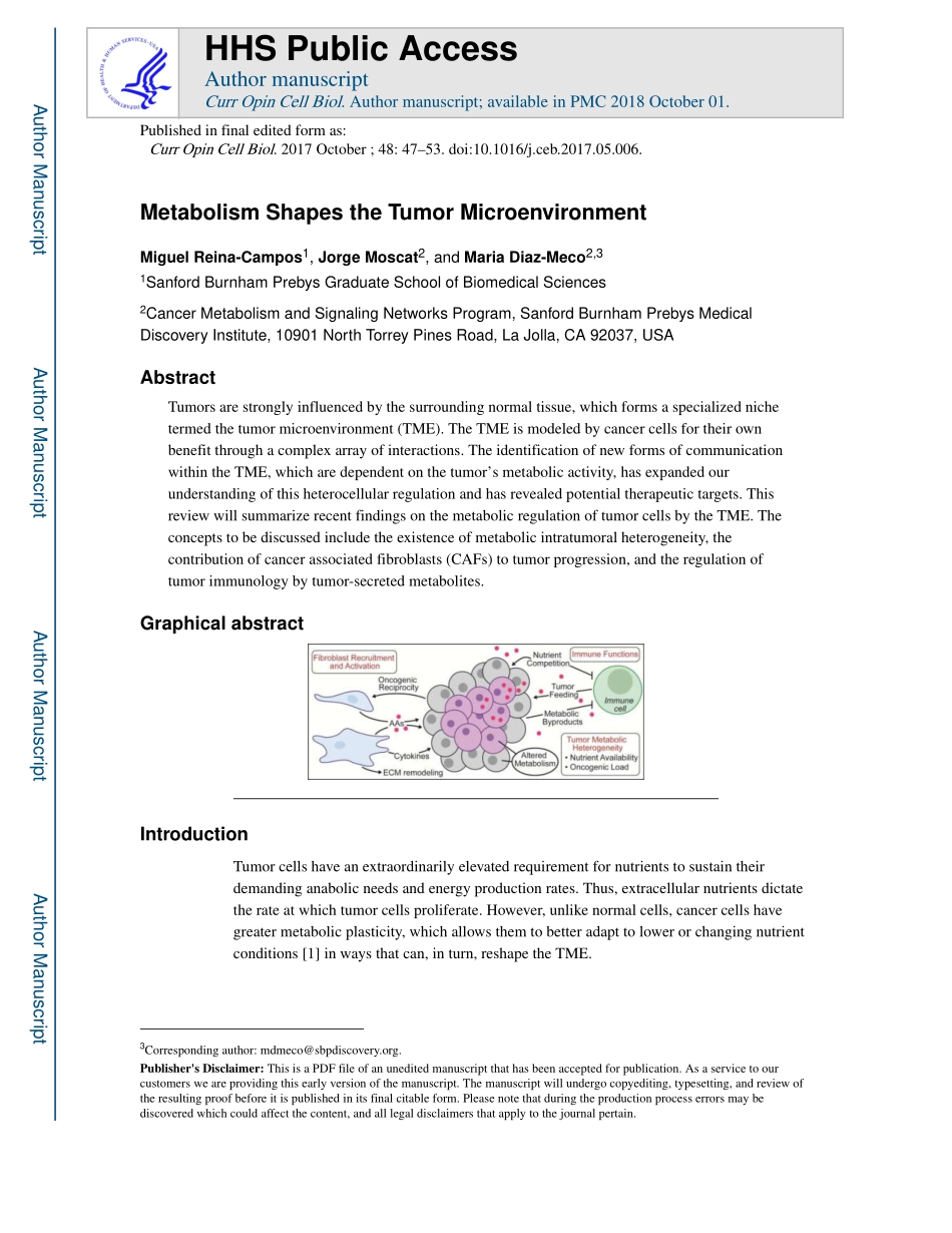 Reina-Campos-2017-Metabolism shapes the tumor.pdf_第1页