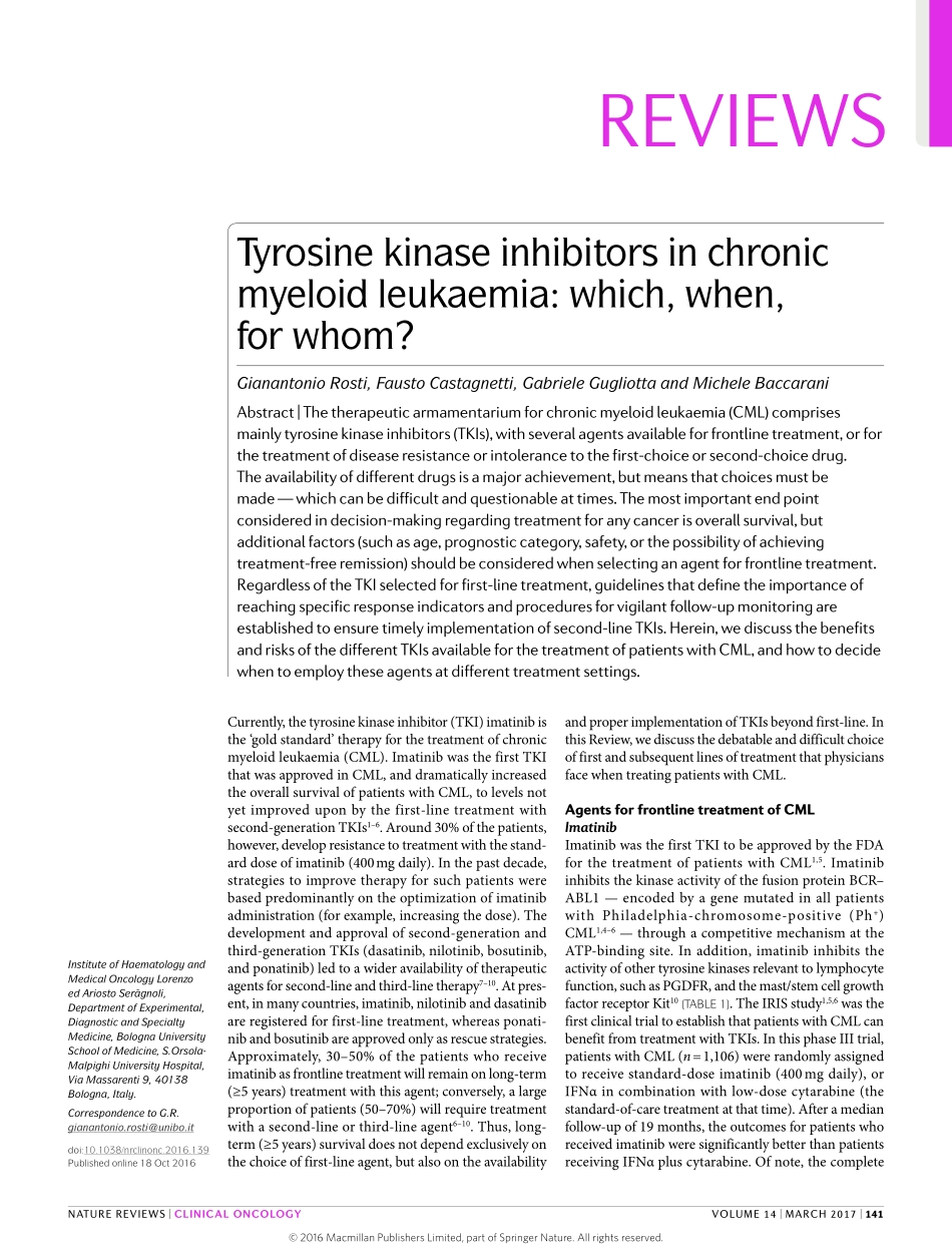 Rosti-2017-Tyrosine kinase inhibitors in chron.pdf_第1页