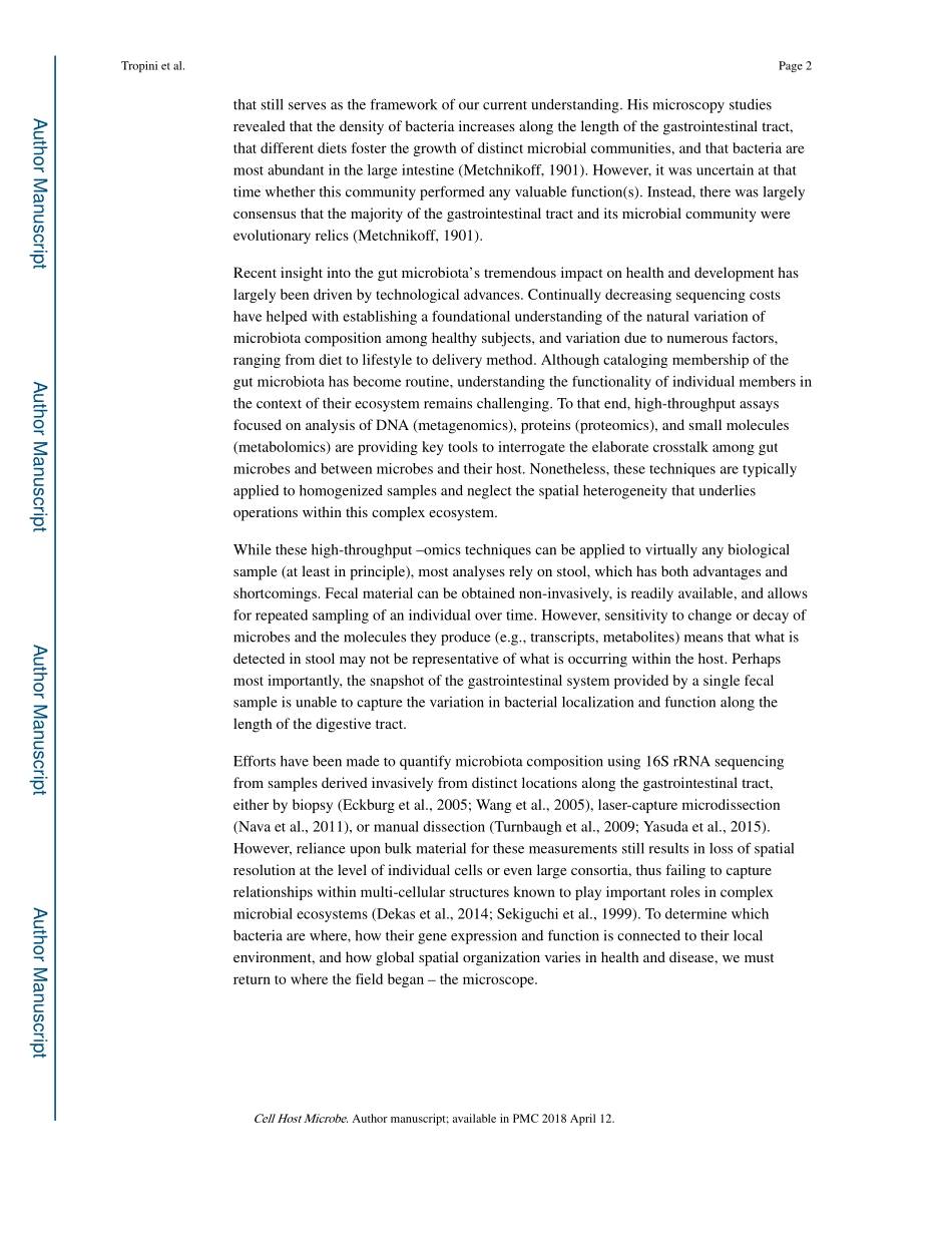 The gut microbiome-Connecting spatial organization to function.pdf_第2页