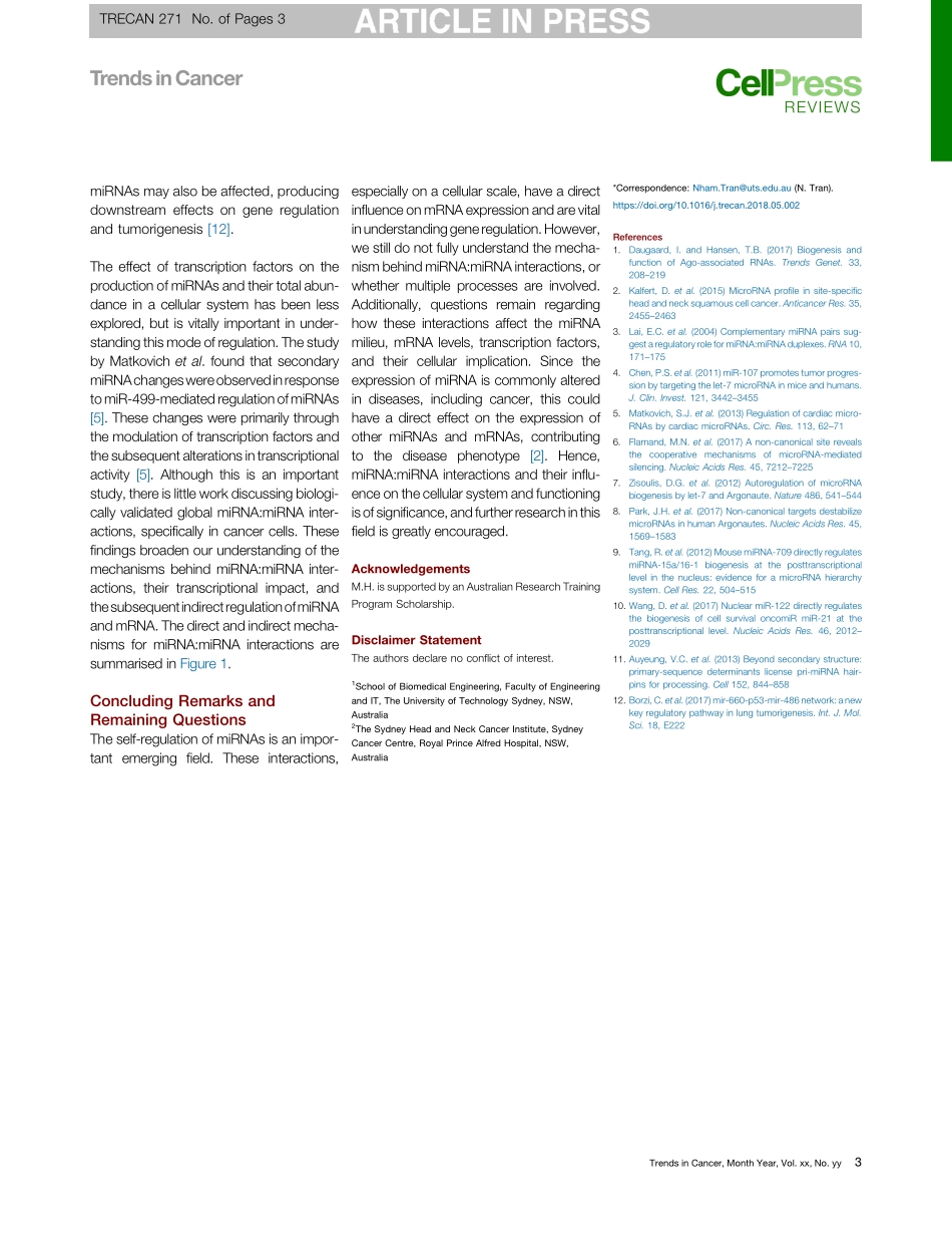 MicroRNAs Regulating MicroRNAs in Cancer .pdf_第3页