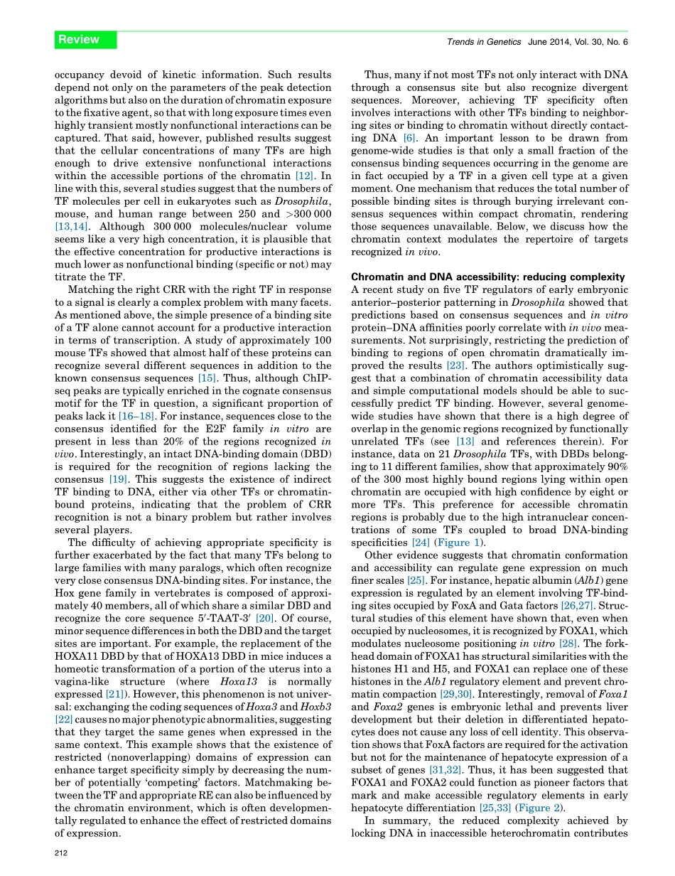 Transcription factors- specific DNA binding and specific gene regulation.pdf_第2页