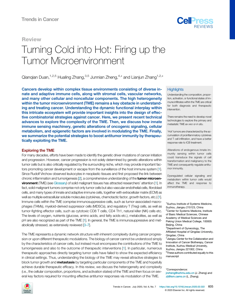Turning Cold into Hot Firing up the Tumor Micr.pdf_第1页