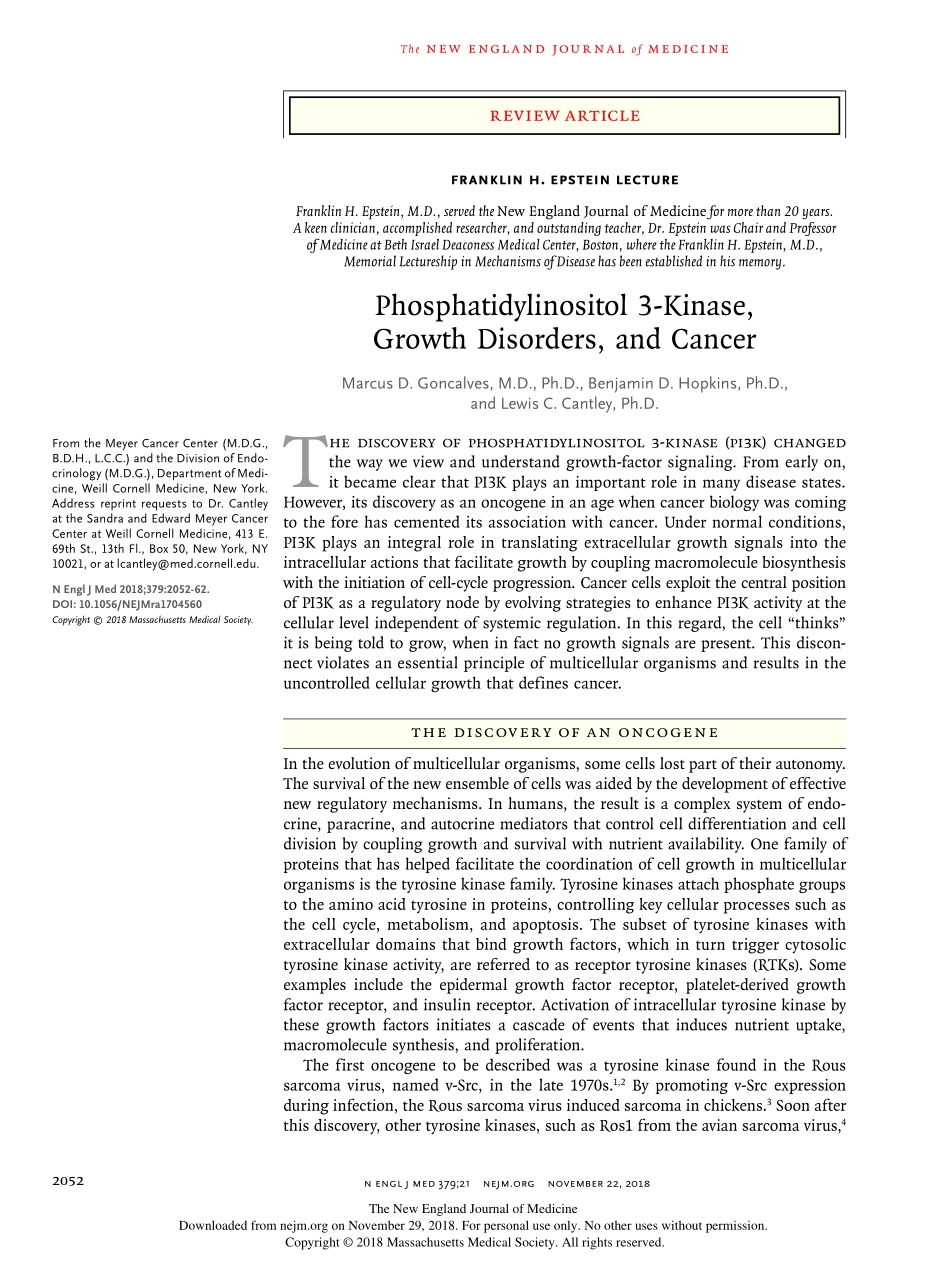Phosphatidylinositol 3-Kinase, Growth Disorder.pdf_第1页