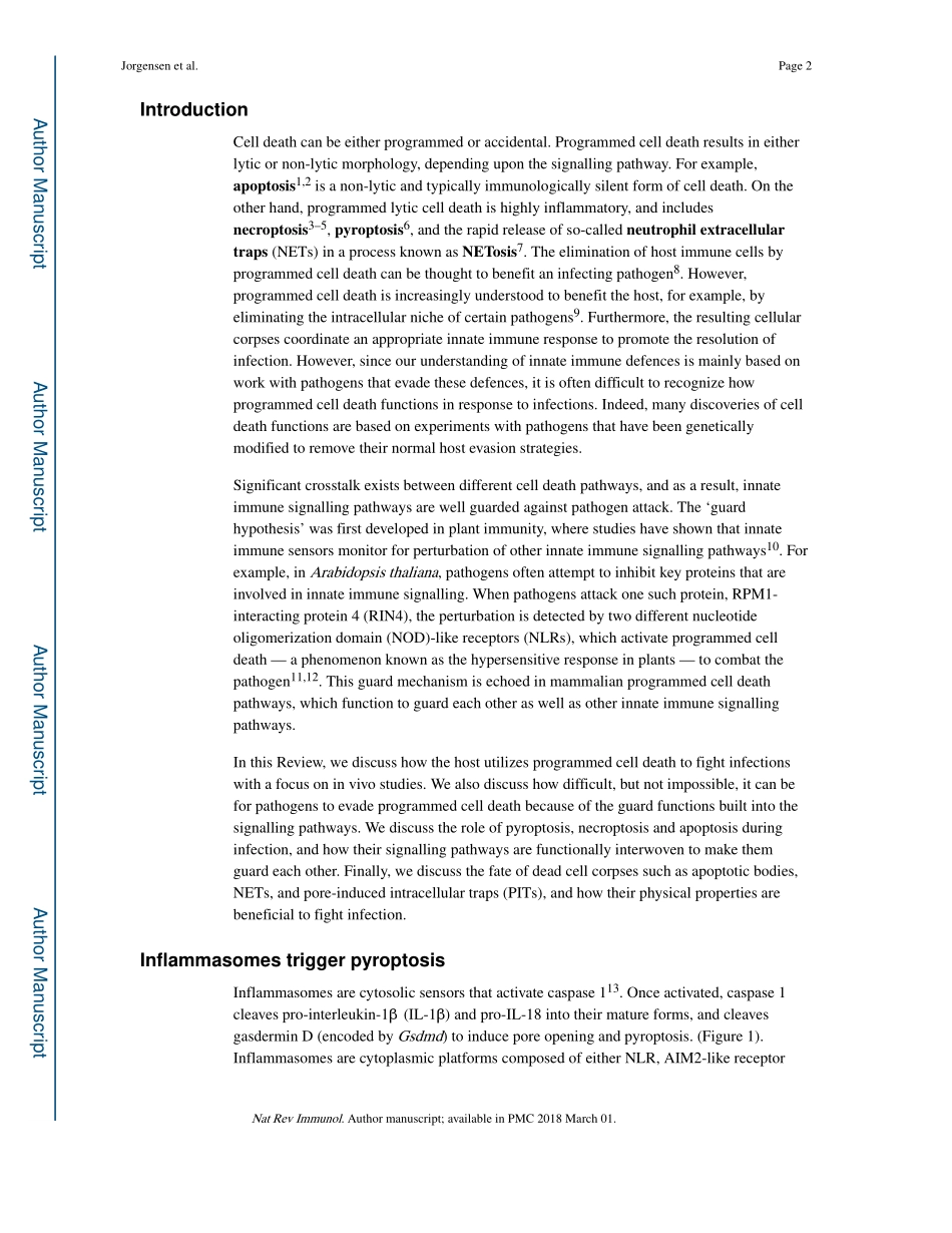 Programmed cell death as a defence against infection.pdf_第2页