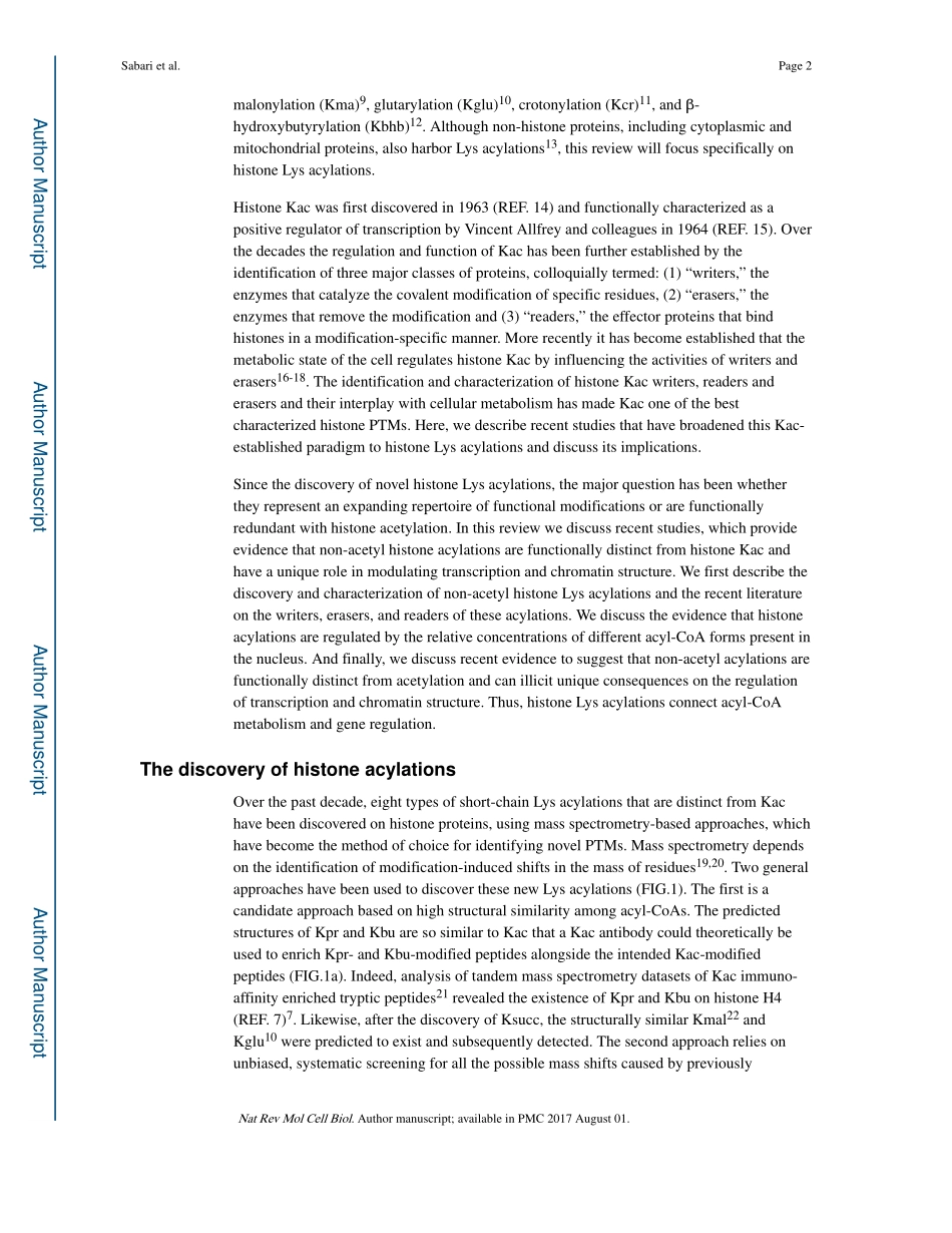 Sabari-2017-Metabolic regulation of gene expre.pdf_第2页