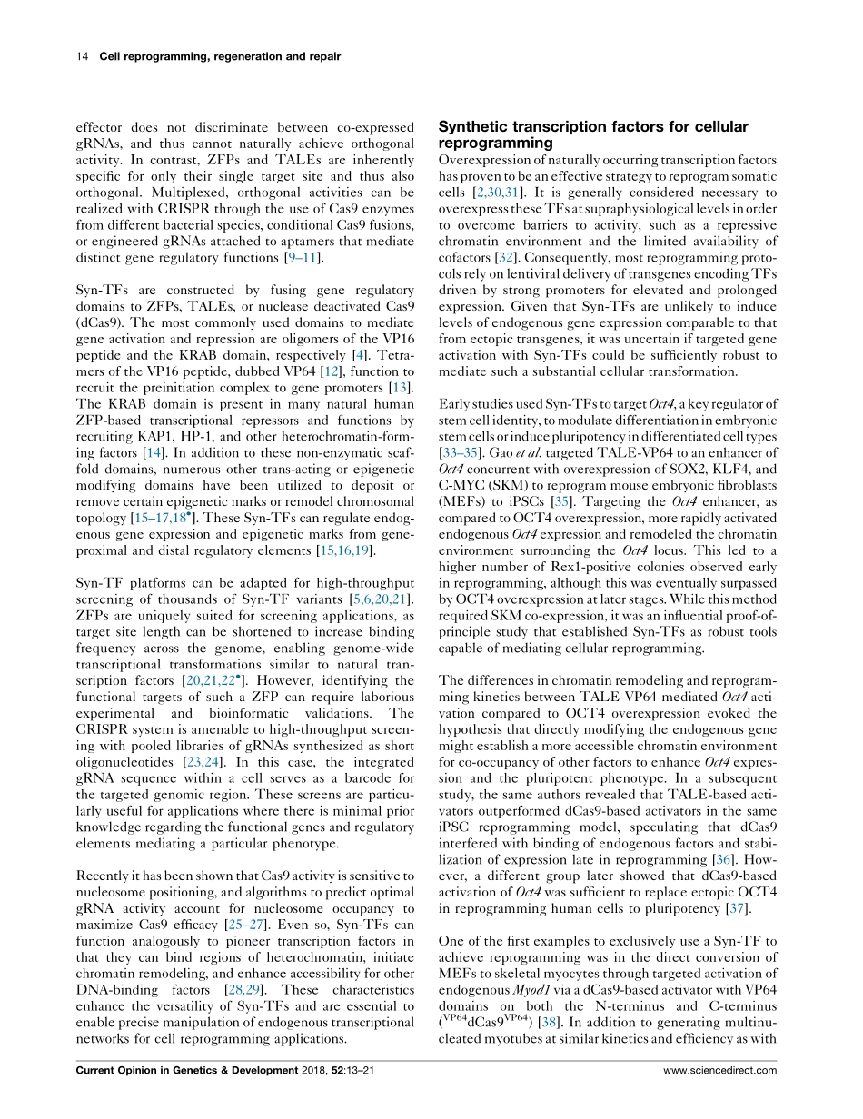 Synthetic transcription factors for cell fate reprogramming.pdf_第2页
