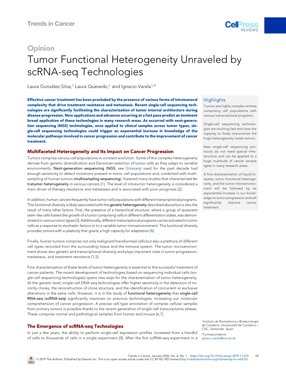 Tumor Functional Heterogeneity Unraveled by sc.pdf_第1页