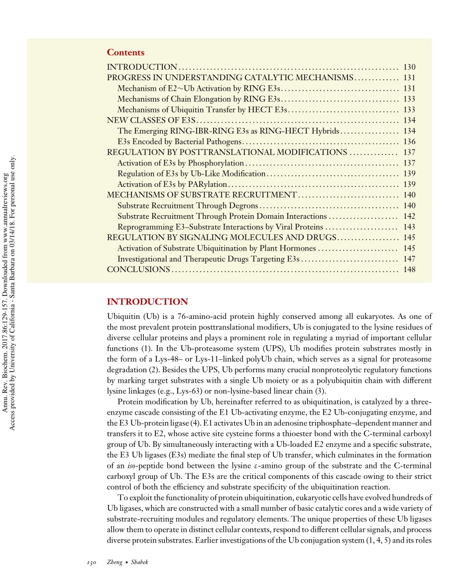 Ubiquitin Ligases- Structure, Function, and Regulation.pdf_第2页
