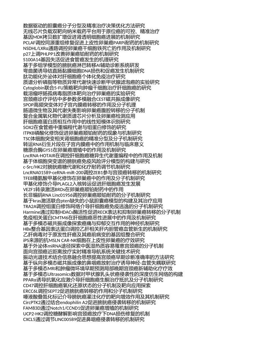 2020年食道癌项目中标清单.xls_第2页