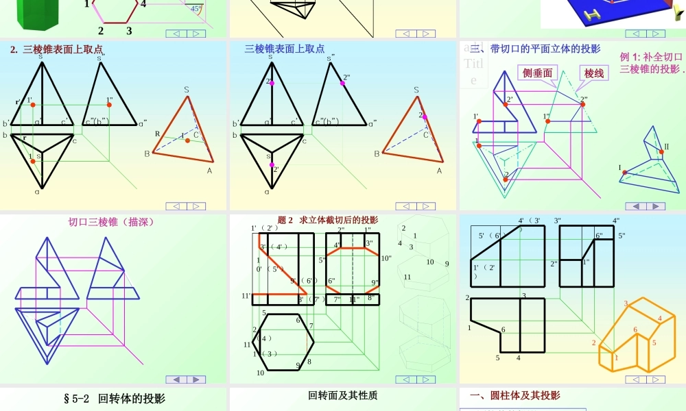 第五章 立体的投影 (2).ppt
