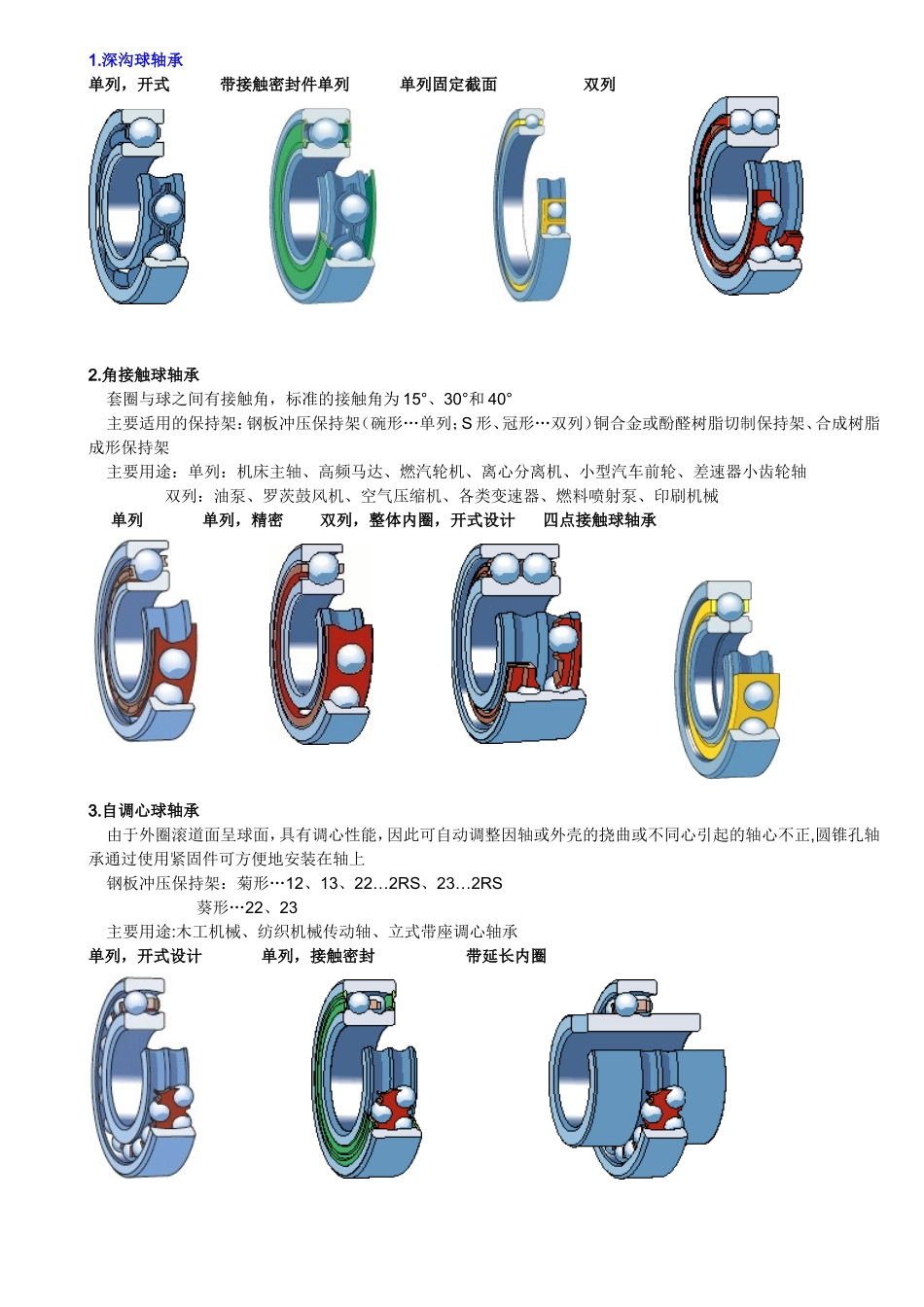 9.轴承的分类、用途 (2).doc_第1页