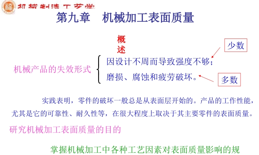 第9章 机械加工表面质量.ppt
