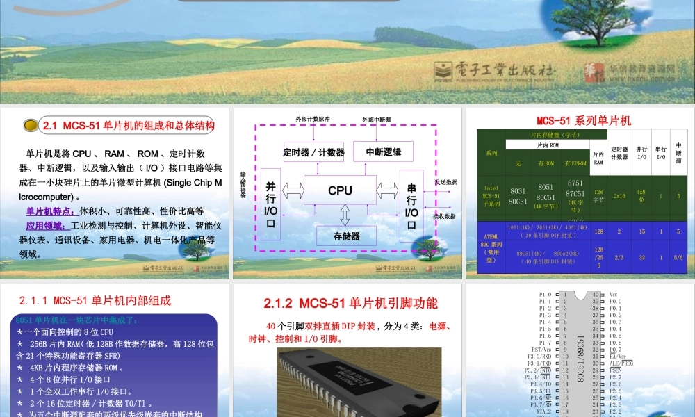 第02章 MCS-51单片机的结构.ppt