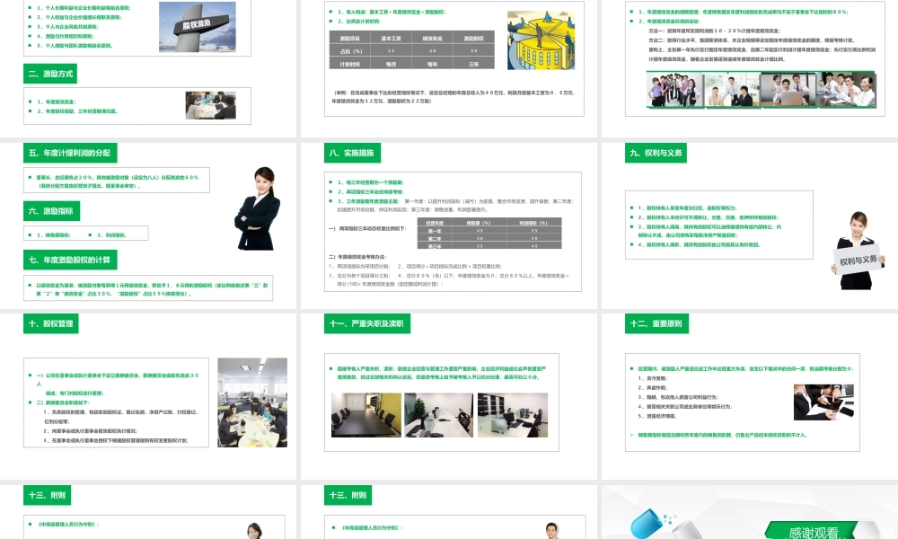 XX药业股份公司股权激励方案-2017.04.14.ppt