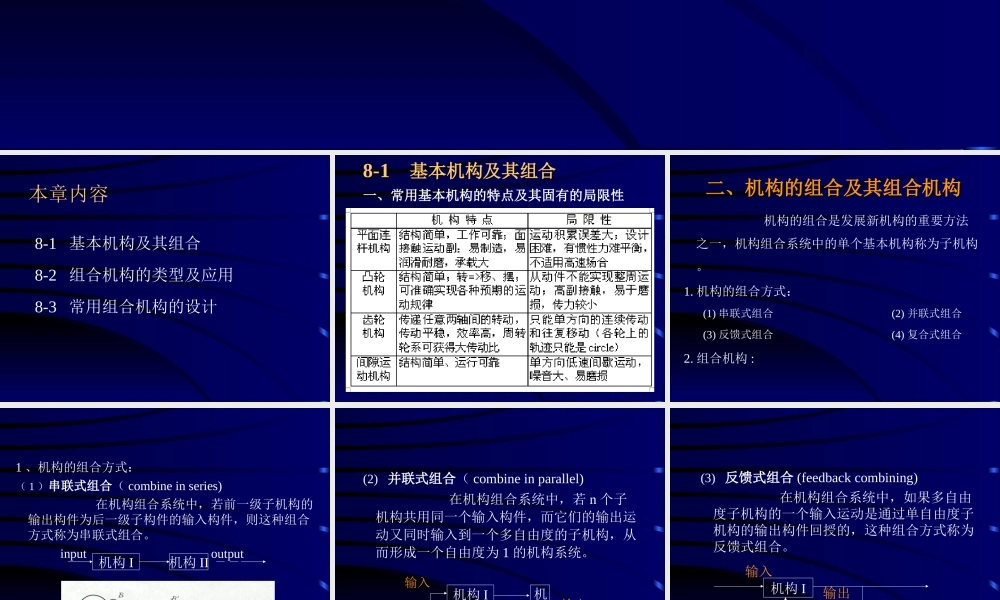 第八章 组合机构 (2).ppt
