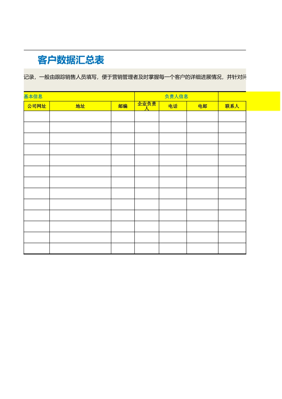 14客户数据汇总表.xlsx_第2页