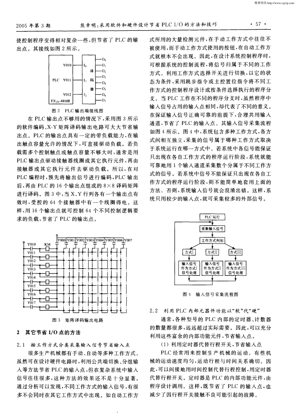 采用软件和硬件设计节省PLC I／O的方法和技巧.pdf_第2页