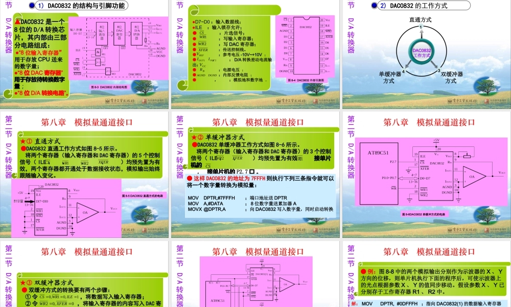 第08章 模拟量通道接口.ppt