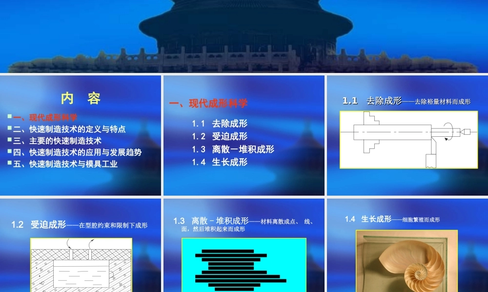 快速成形技术的应用与发展趋势.ppt