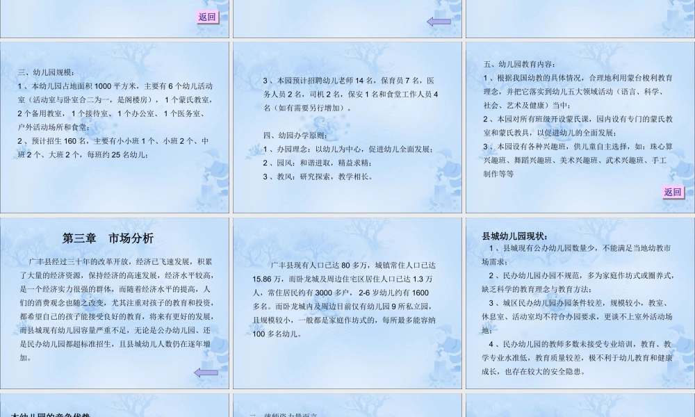 幼儿园创业计划书2.ppt