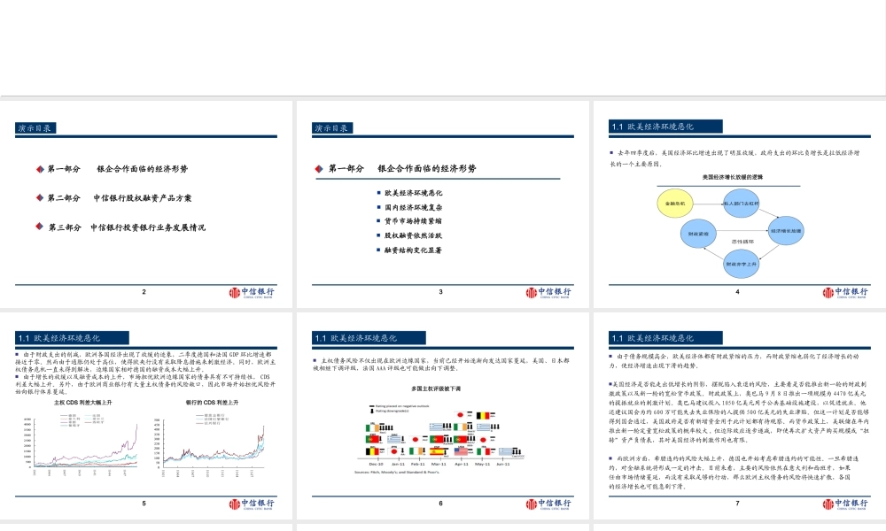 中信银行股权融资解决方案.ppt