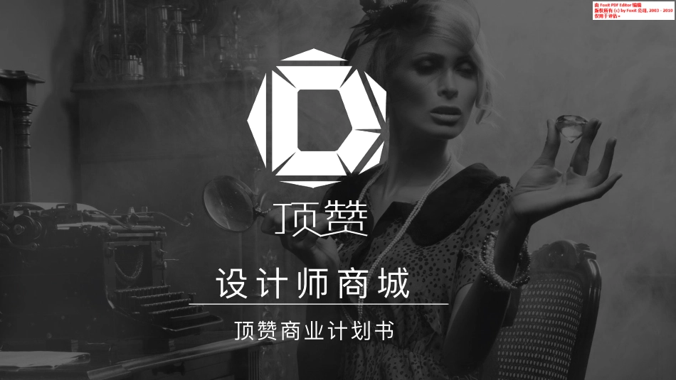 设计师商城.商业计划书.pdf_第1页