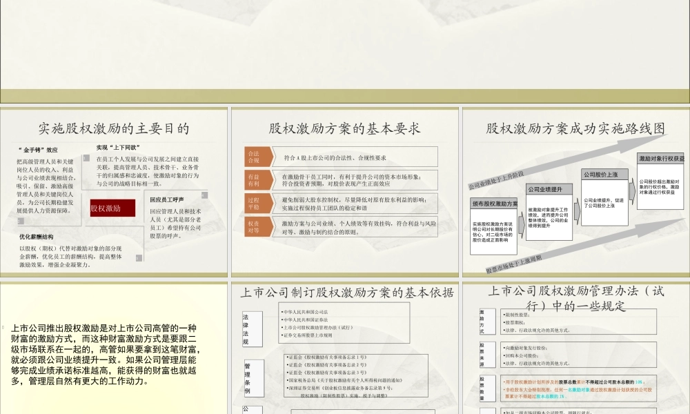 上市公司股权激励 (2).ppt