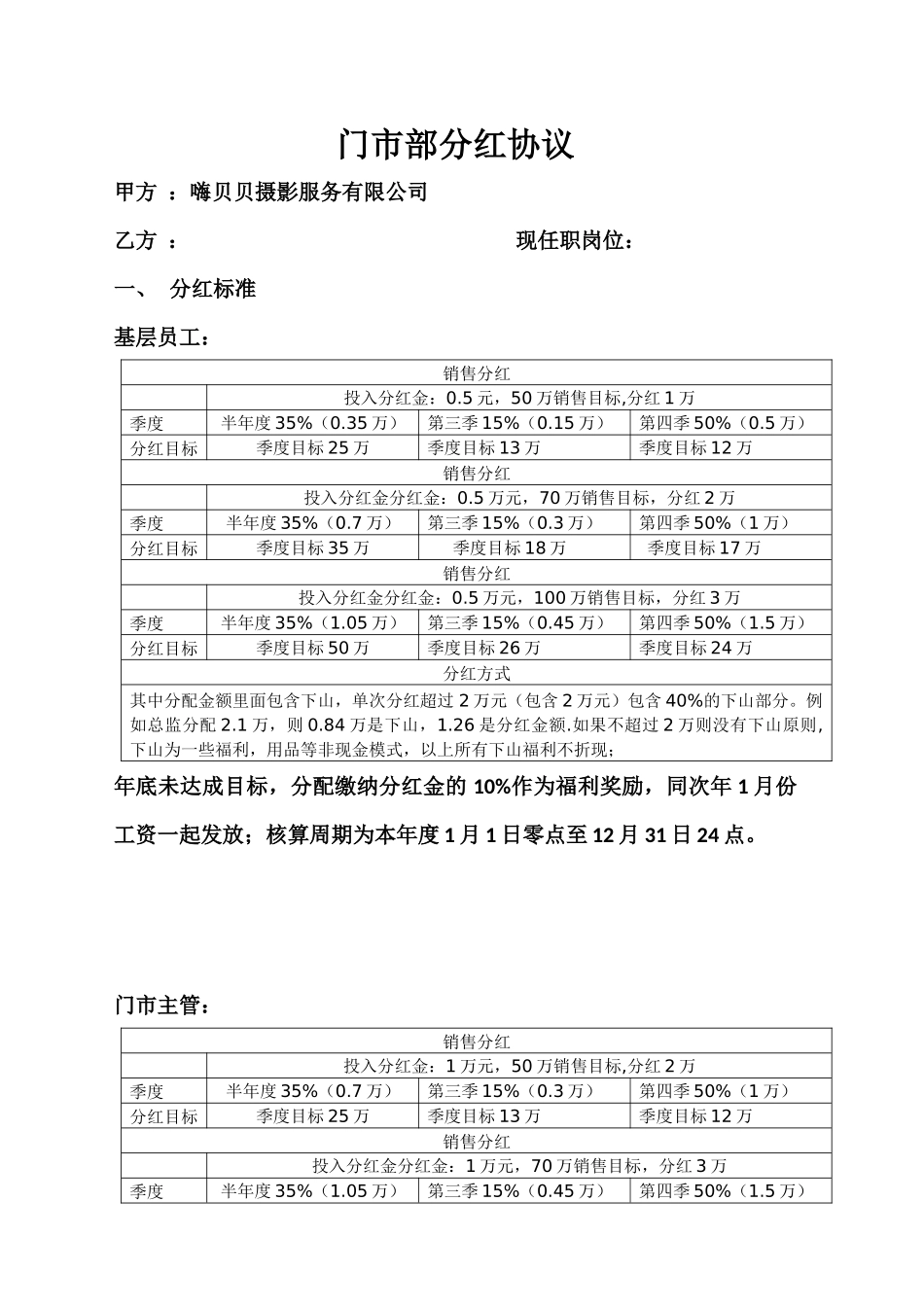 门市部员工分红协议 (2).docx_第2页