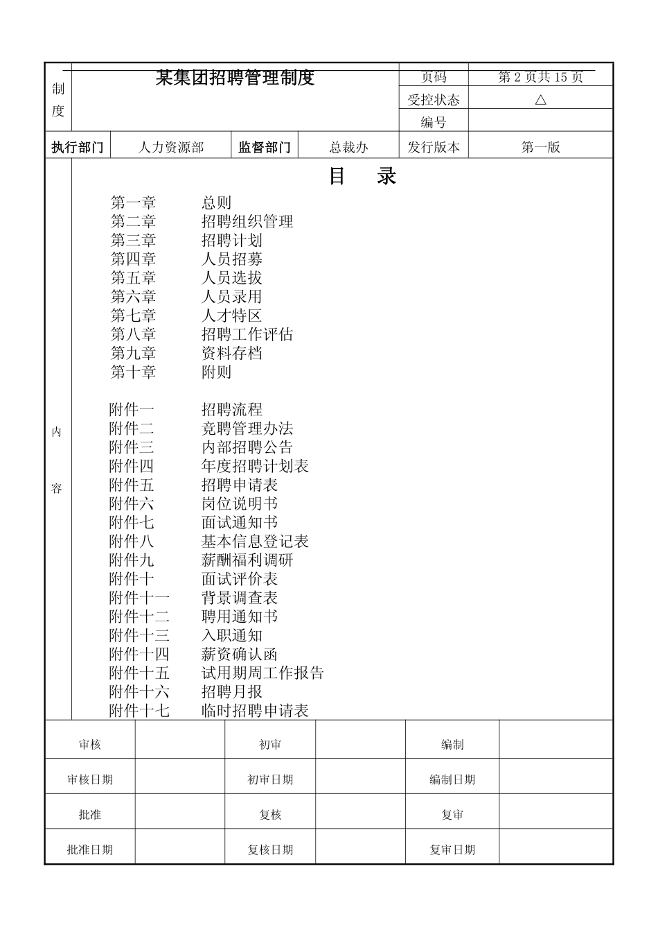知名集团招聘管理制度模版（全面规范）.pdf_第3页