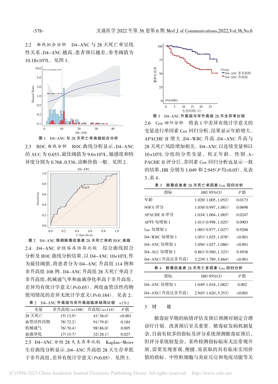 持续中性粒细胞升高与脓毒症患者预后相关性_李晶菁.pdf_第3页