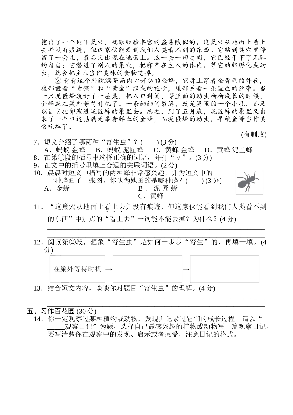 第三单元综合素质达标.doc_第3页