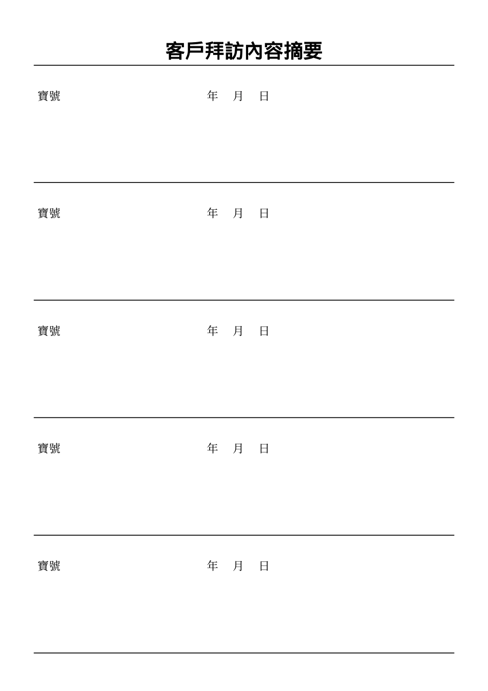客戶拜訪內容摘要.doc_第1页
