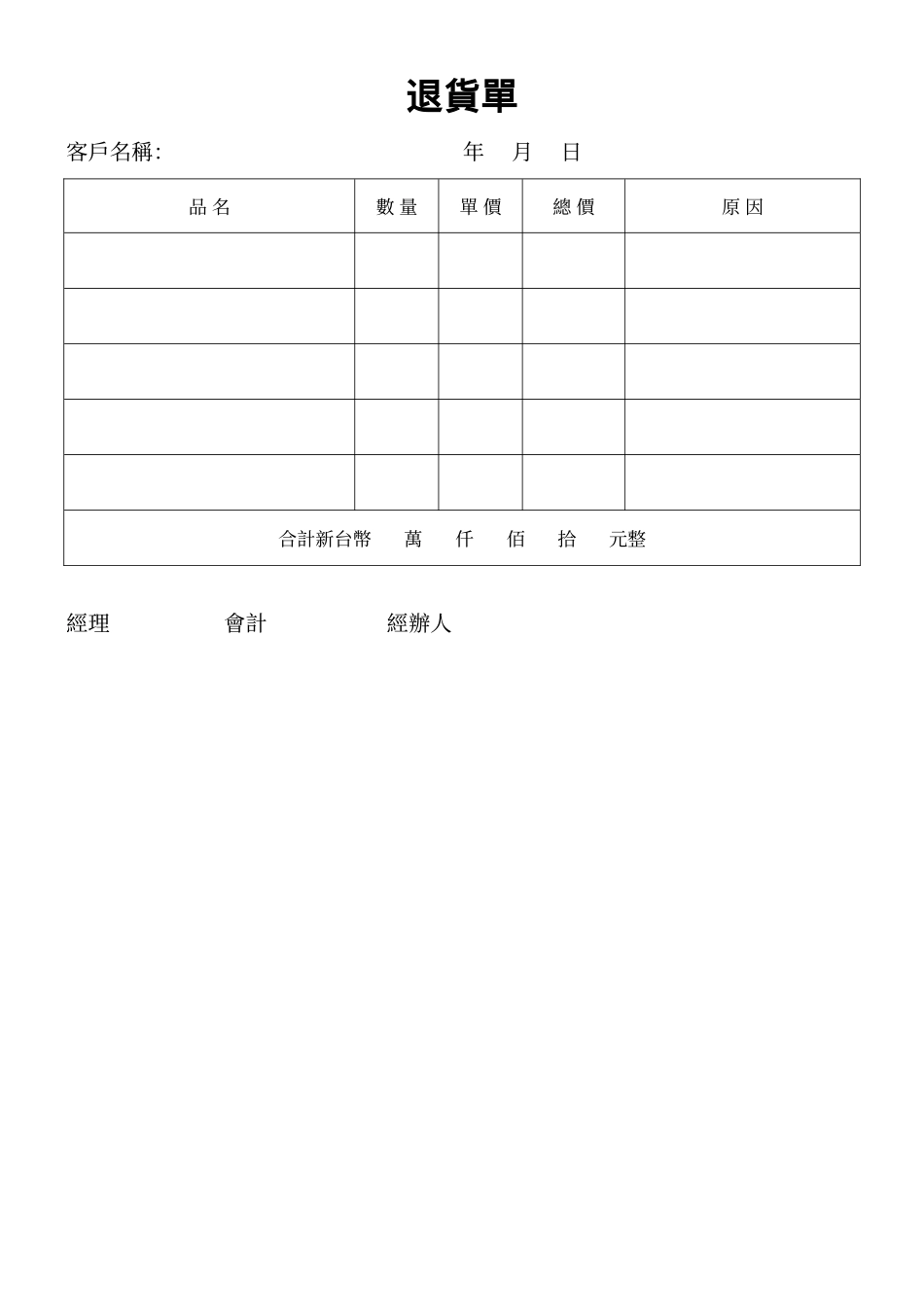 退貨清單.doc_第1页