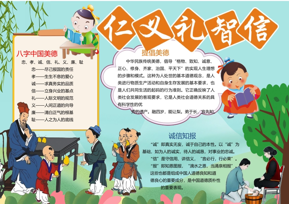 诚信小报 (3).docx_第1页