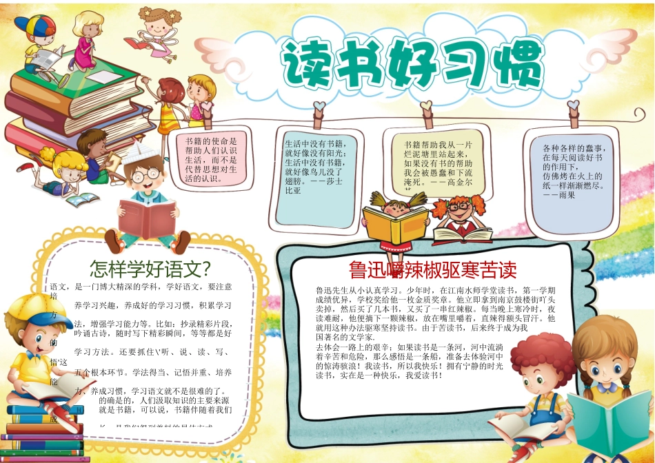 93好书推荐学习小报(6).docx_第1页